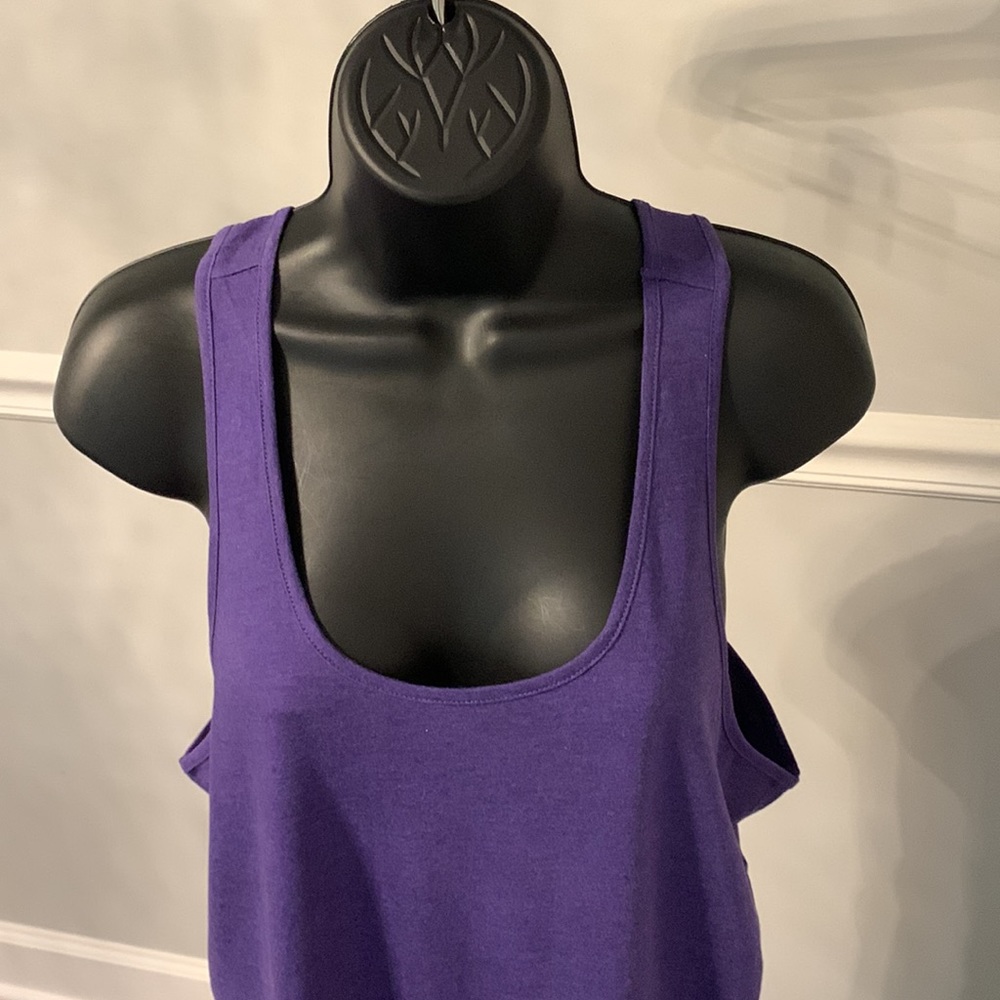 Alternative Apparel Deep Violet Modal Tank Top Size M NWOT